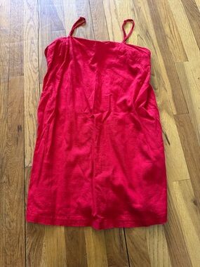a new day Bright Red Spaghetti Strap Mini Dress